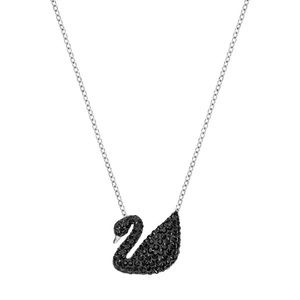 Swarovski swan necklace